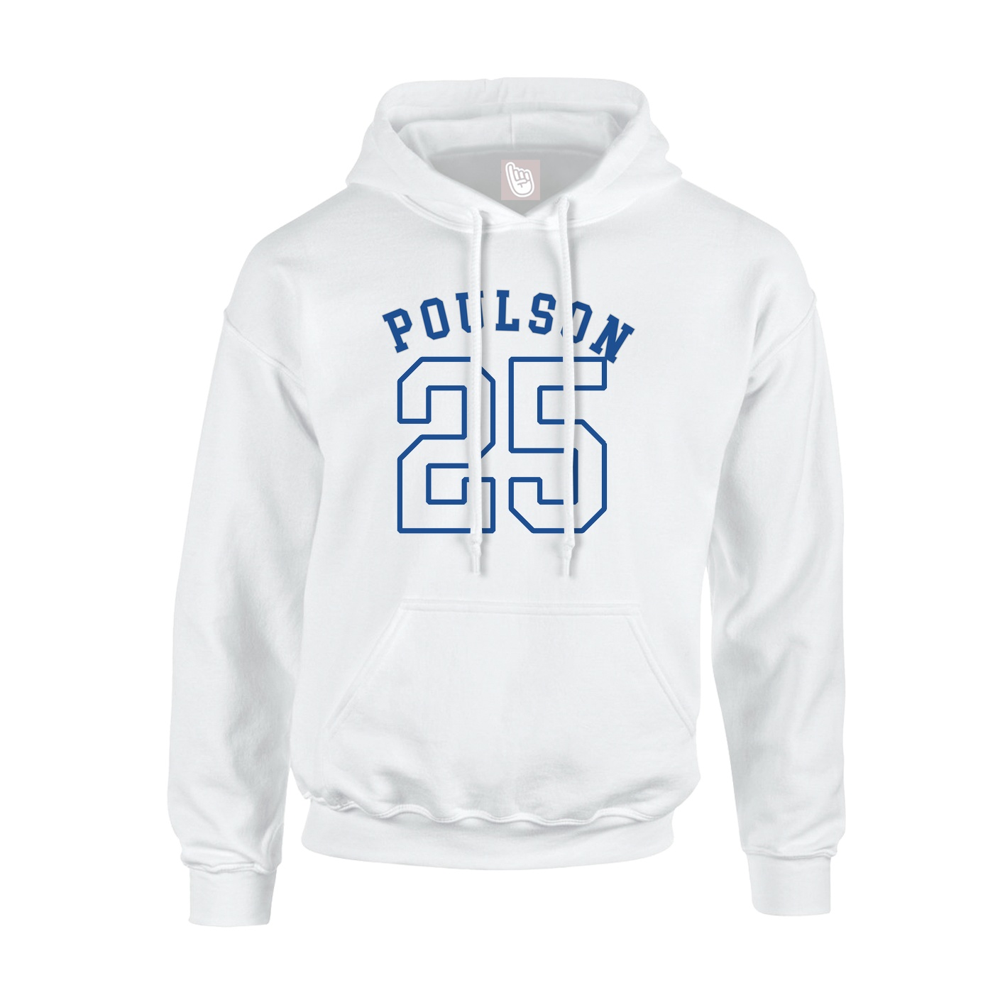 Hoodie — Shirsey Arch in White