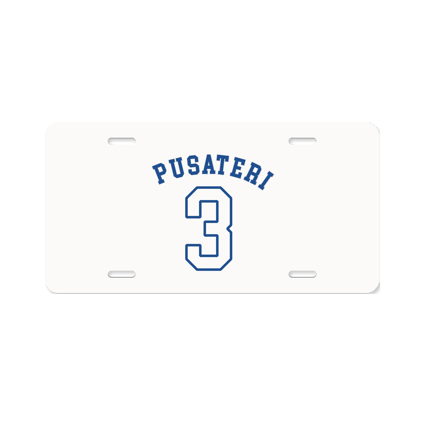 License Plate — Shirsey Arch in Classic