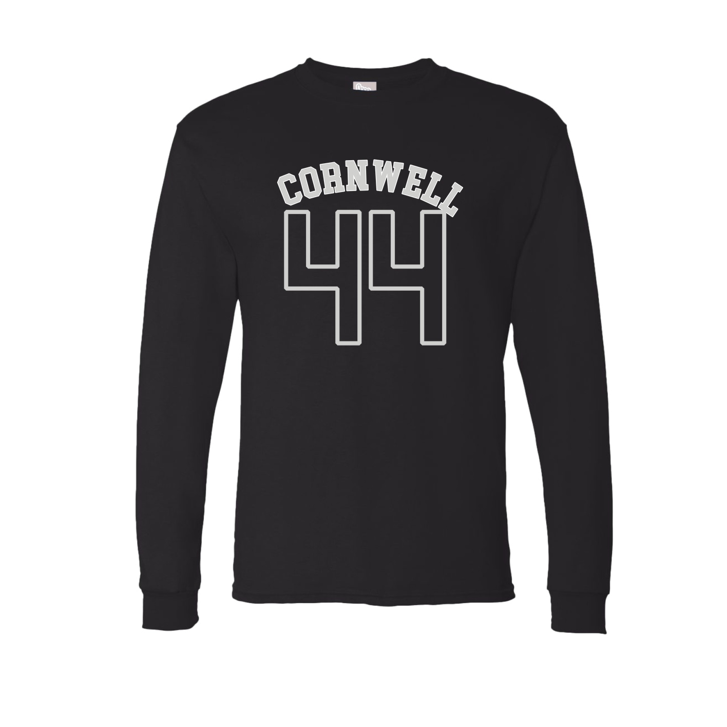 Long Sleeve Tee — Shirsey Arch in Black
