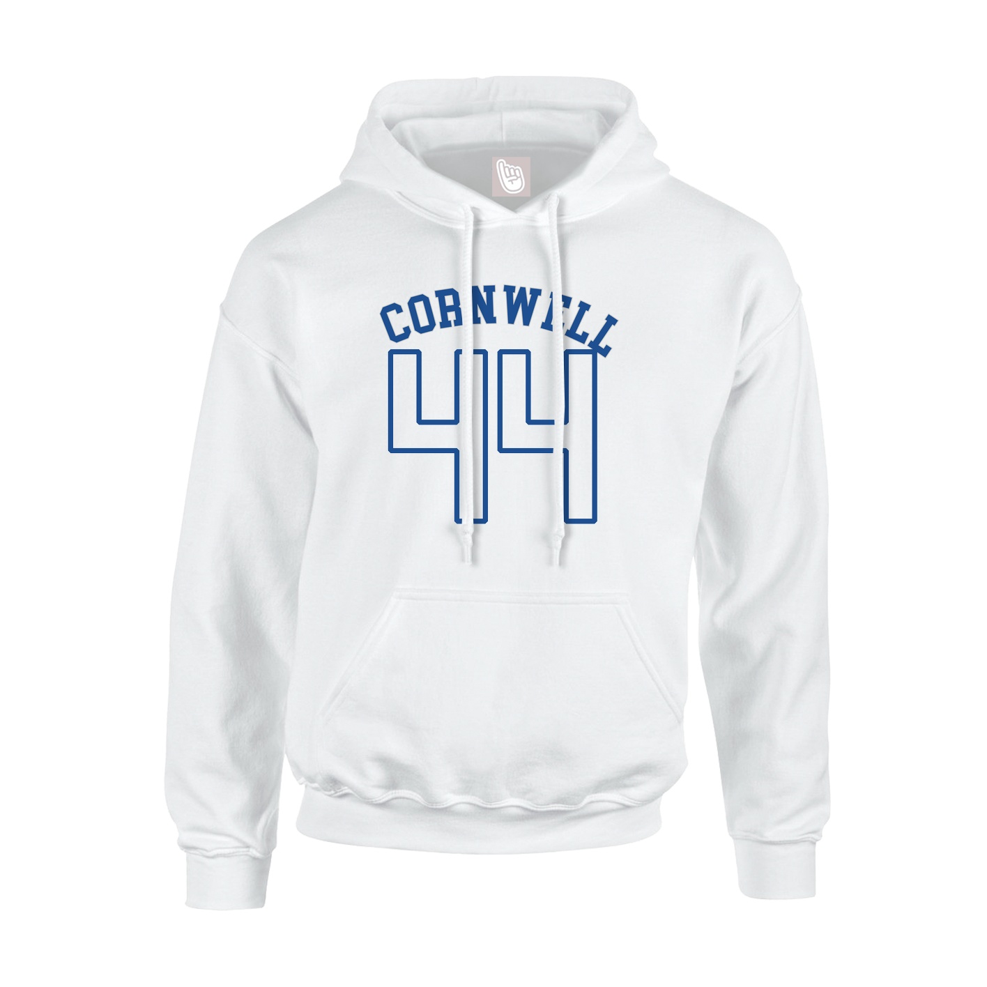 Hoodie — Shirsey Arch in White