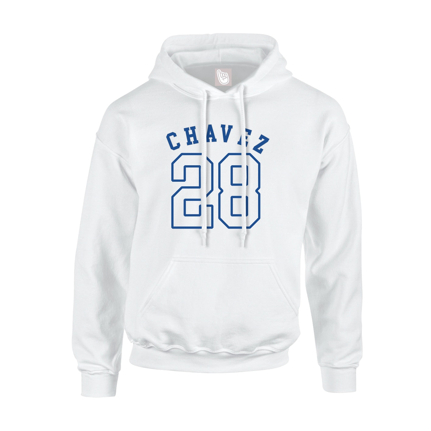Hoodie — Shirsey Arch in White