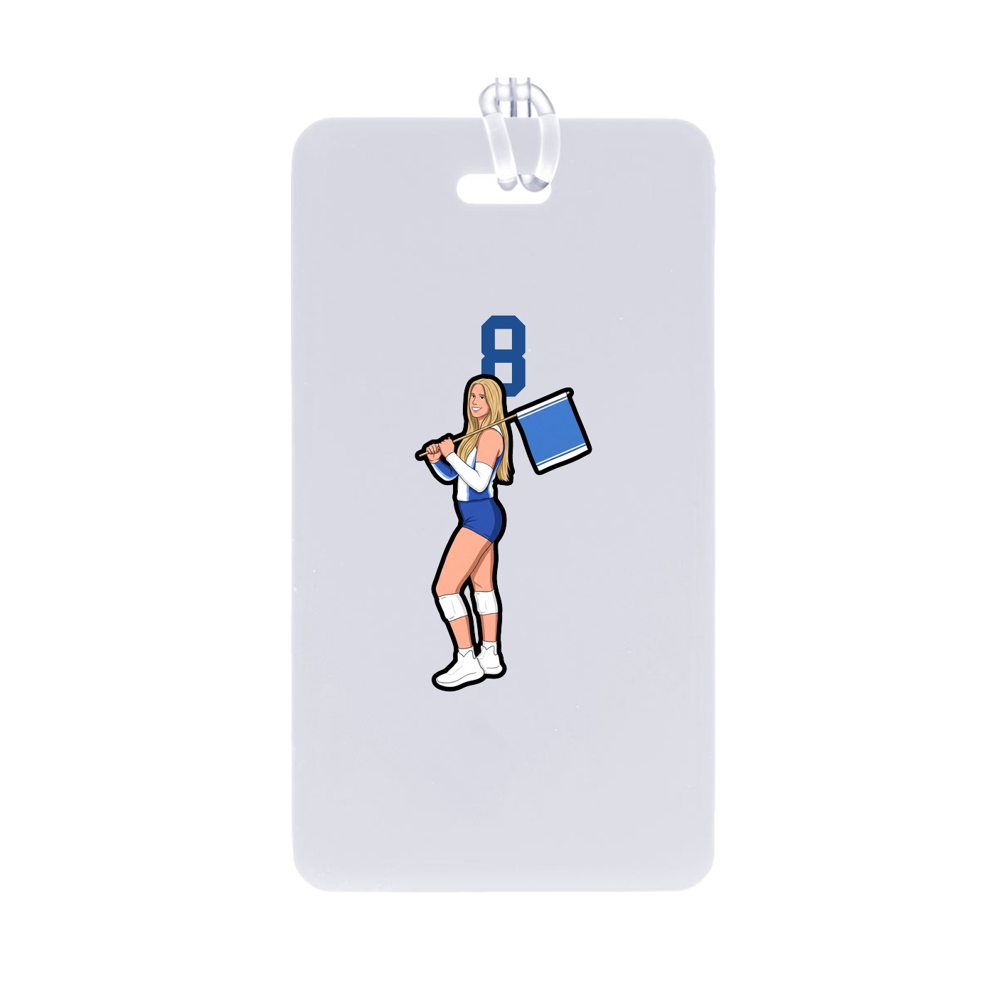 Bag Tag — Number Top in Classic
