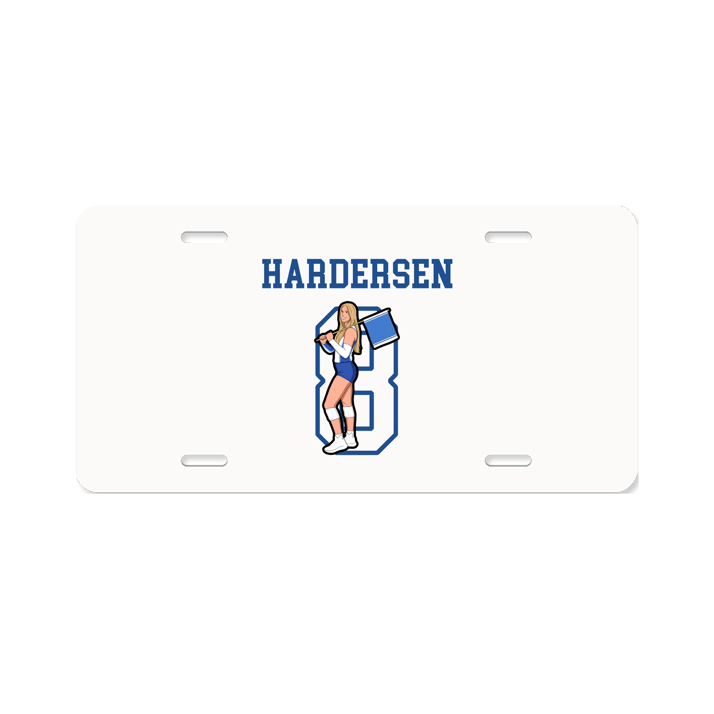 License Plate — Shirsey in Classic