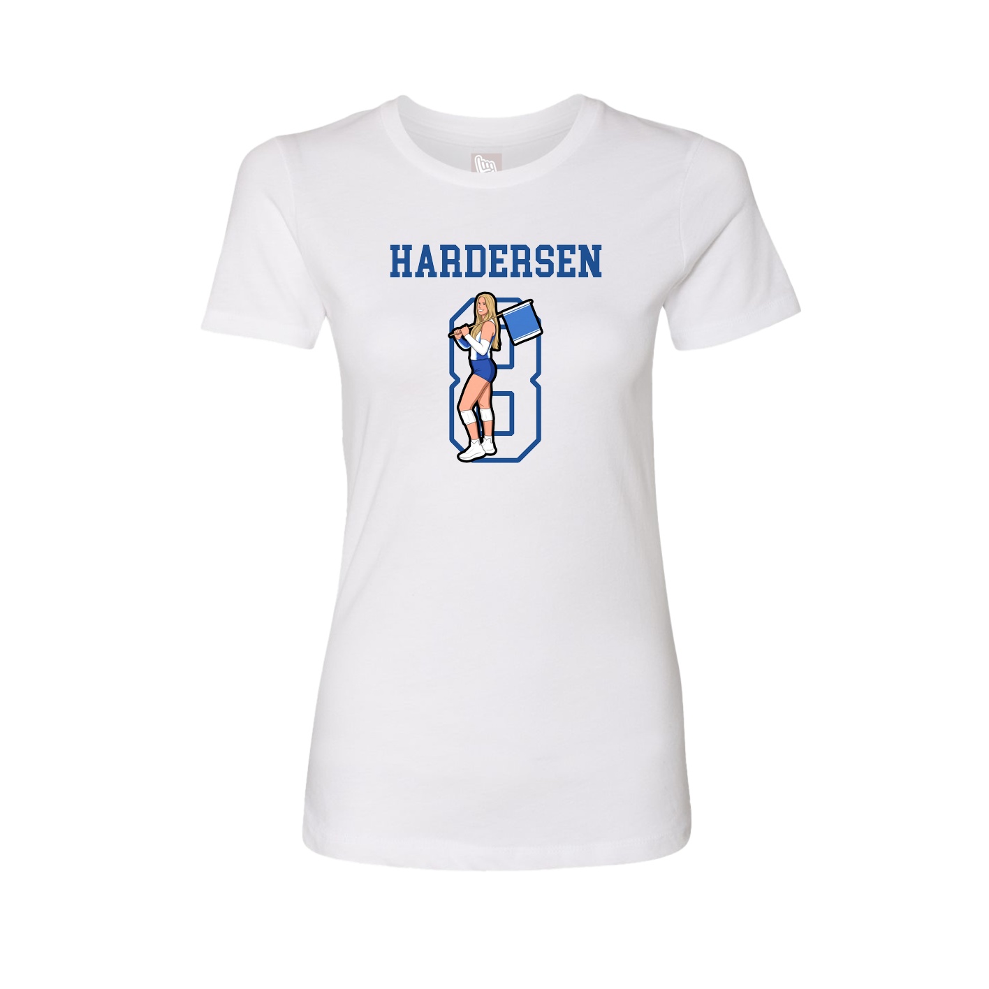 Fitted Women's Tee — Shirsey in White