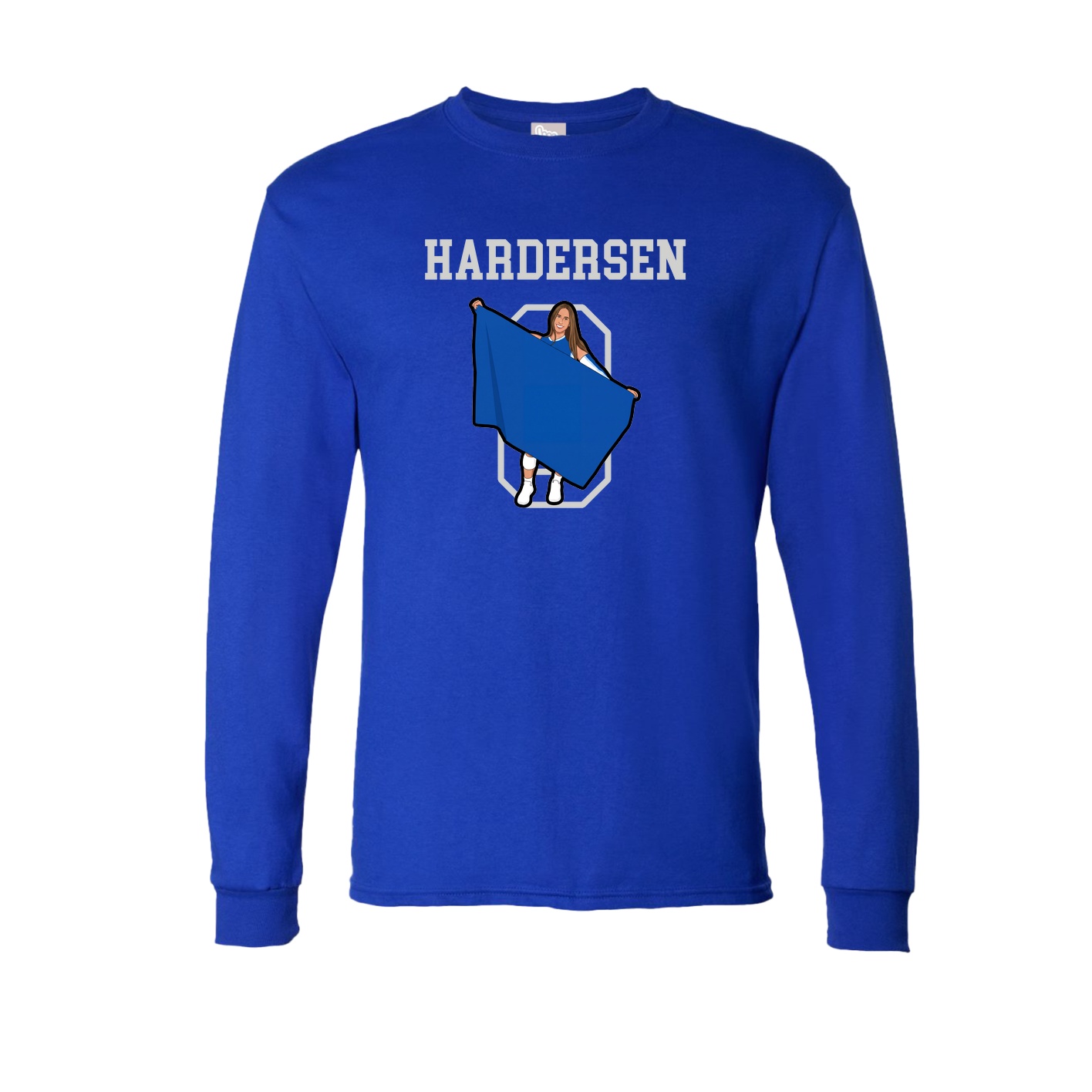 Long Sleeve Tee — Shirsey in Royal