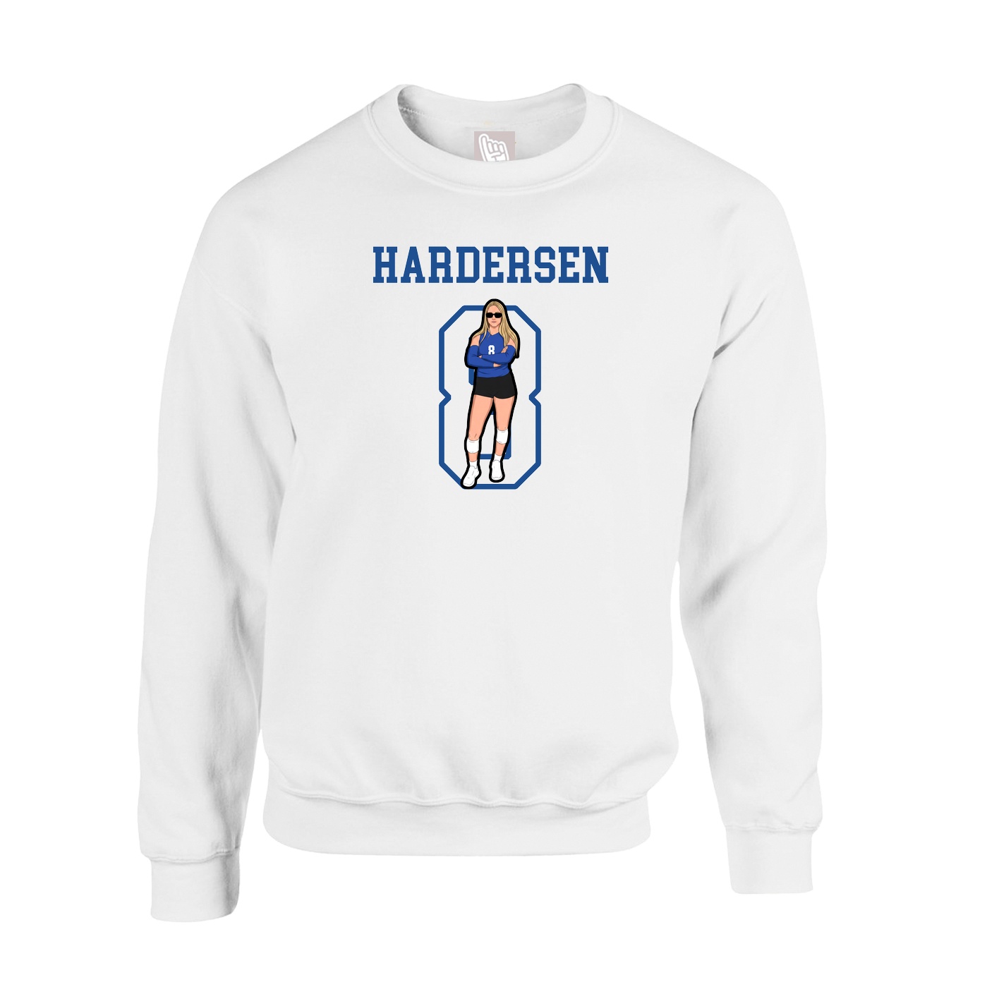 Fleece Crew — Shirsey in White