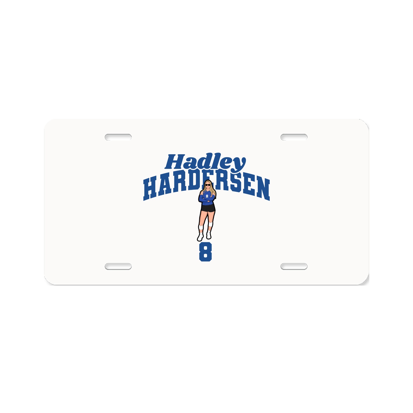 License Plate — Signature Arch in Classic