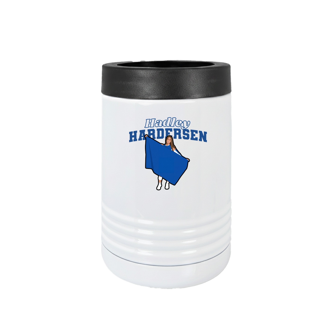 Beverage Holder — Name Arch in White