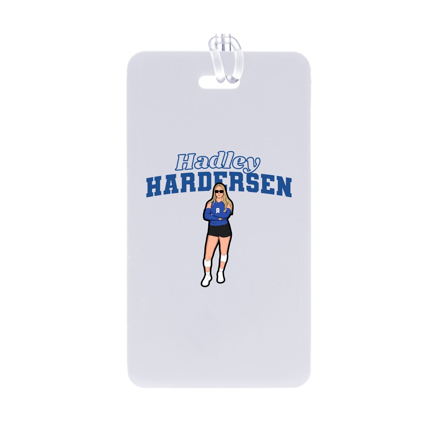 Bag Tag — Name Arch in Classic