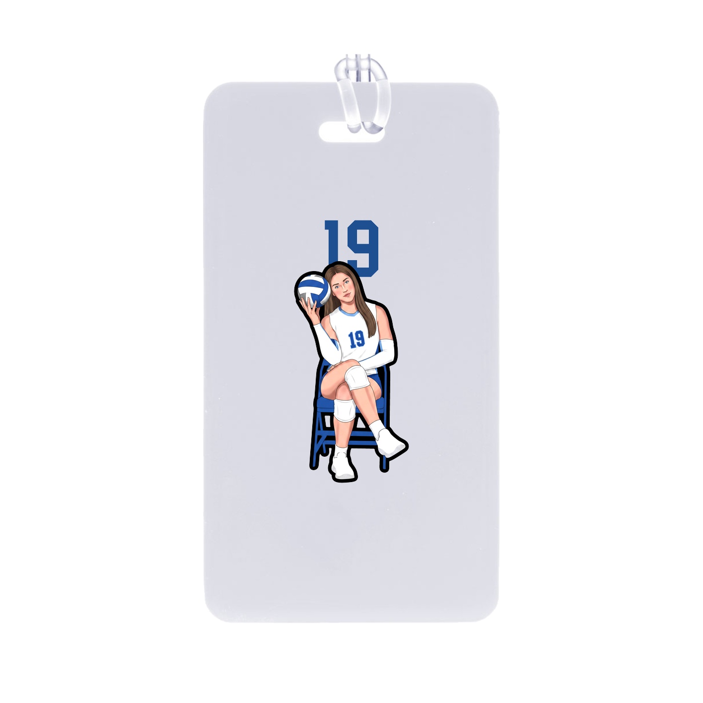 Bag Tag — Number Top in Classic