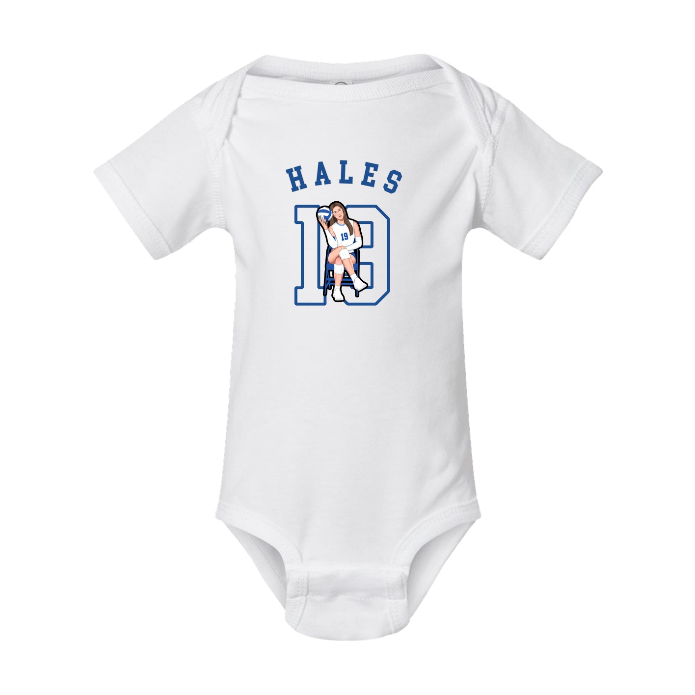 Baby Onesie — Shirsey Arch in White