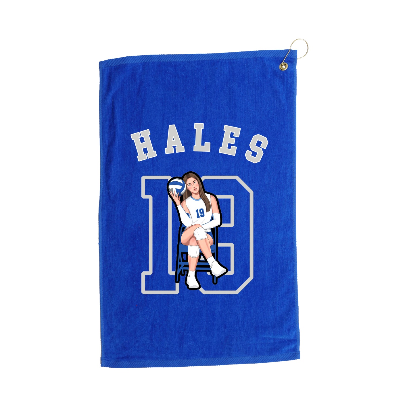 Golf Towel — Shirsey Arch in Royal