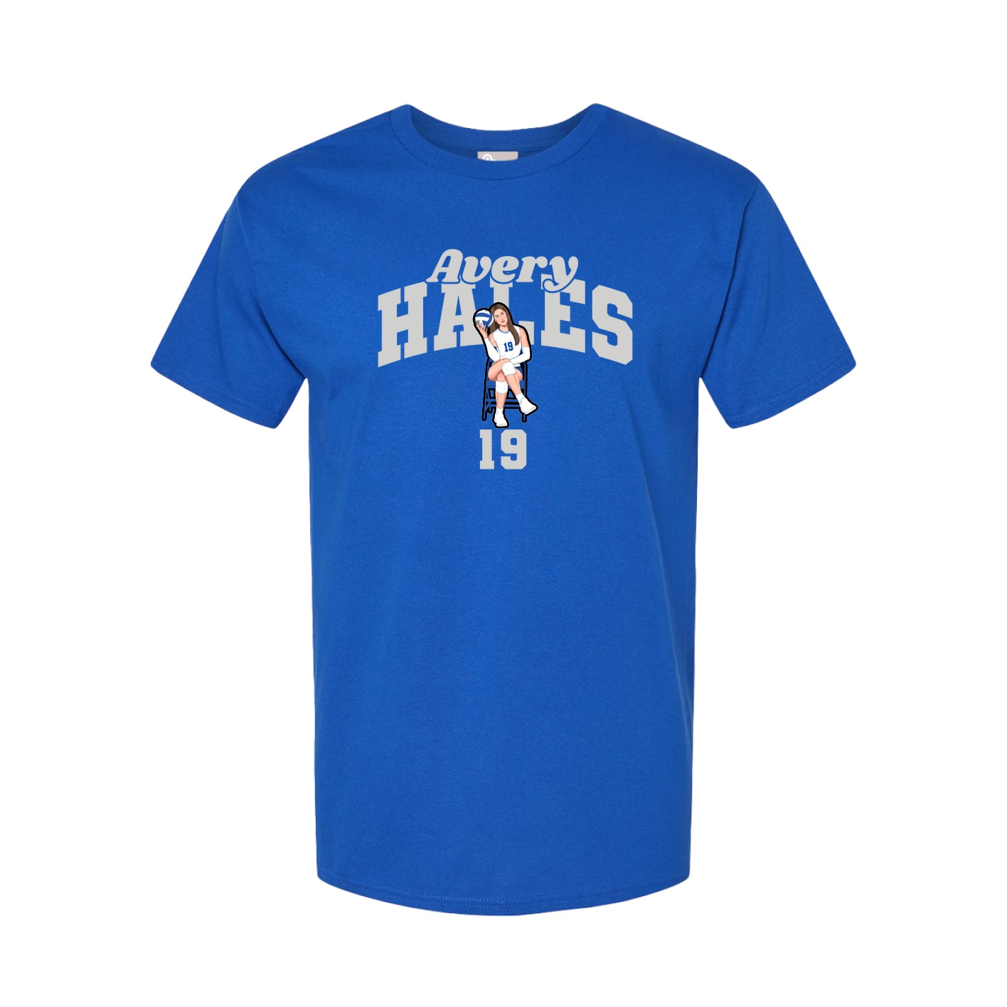 Youth Tee — Signature Arch in Royal