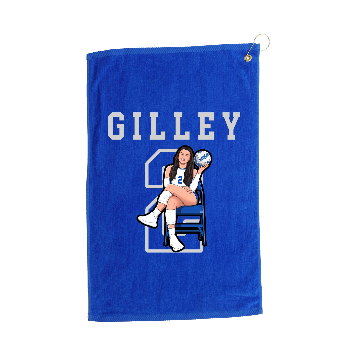 Golf Towel — Shirsey in Royal