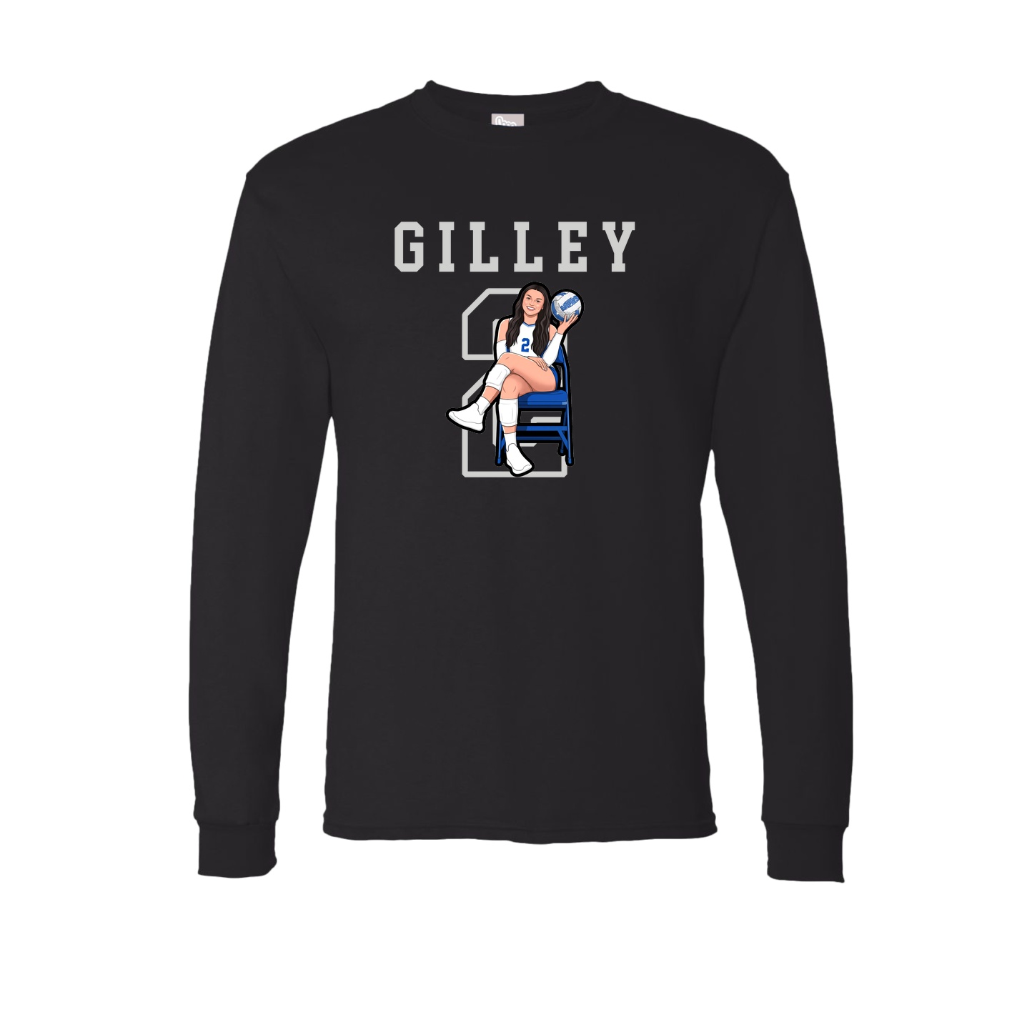 Long Sleeve Tee — Shirsey in Black