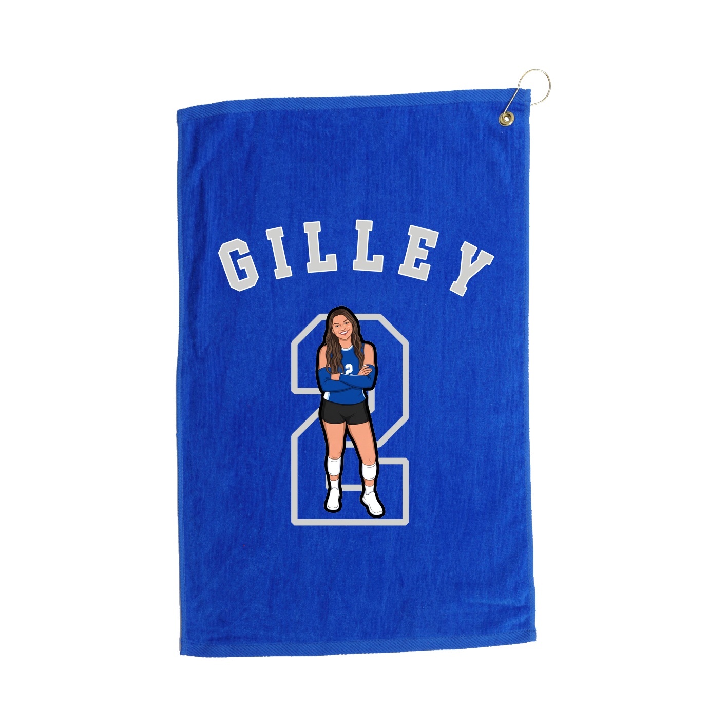 Golf Towel — Shirsey Arch in Royal