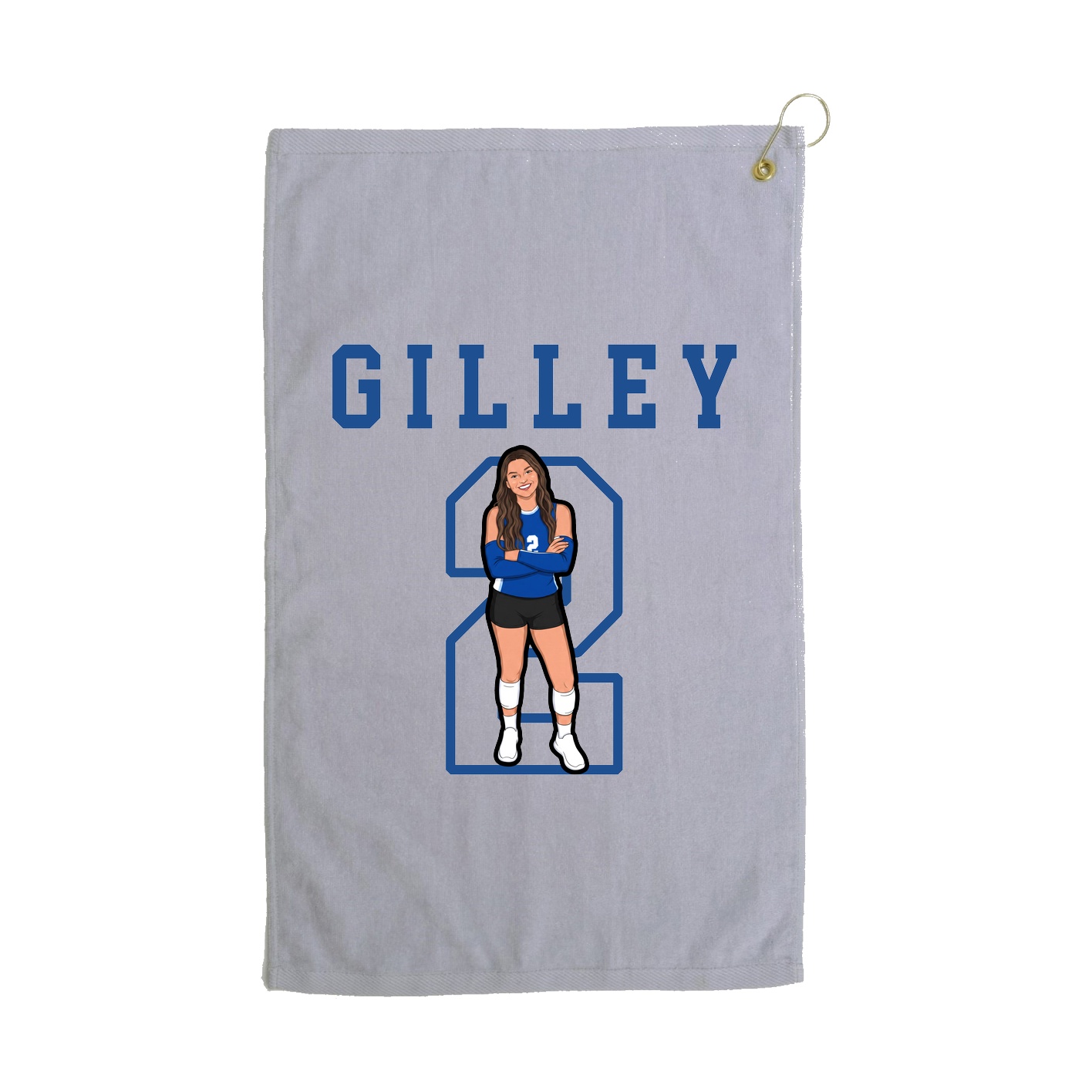 Golf Towel — Shirsey in Grey