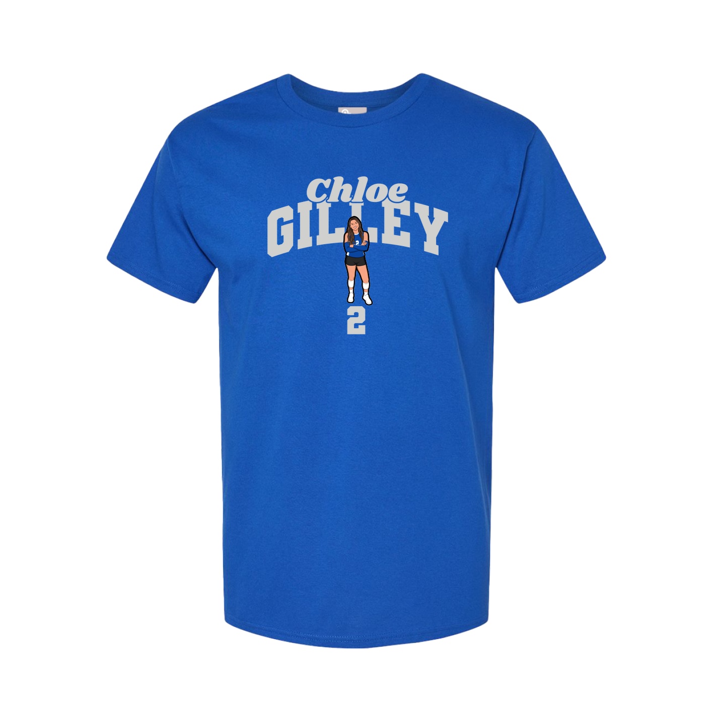 Youth Tee — Signature Arch in Royal