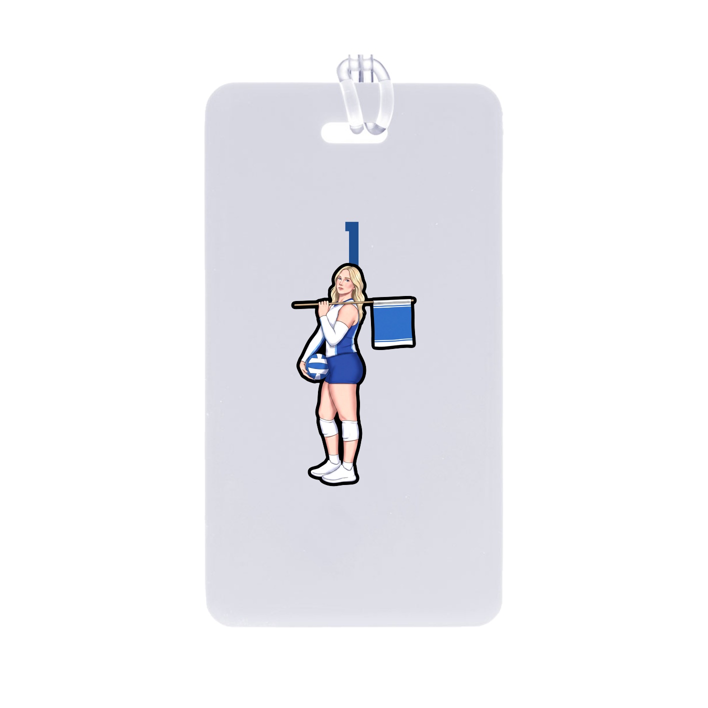 Bag Tag — Number Top in Classic