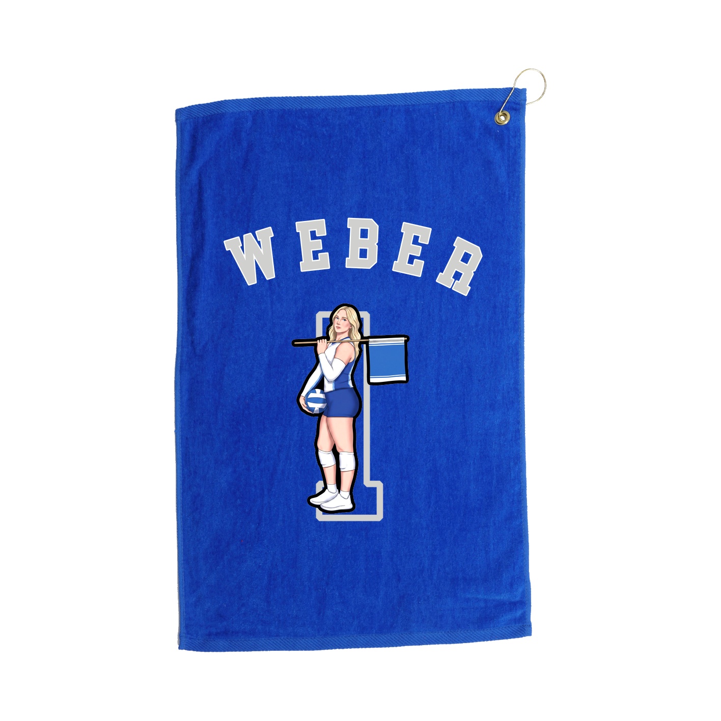 Golf Towel — Shirsey Arch in Royal