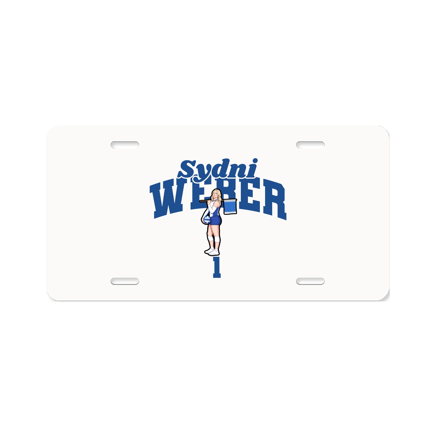 License Plate — Signature Arch in Classic