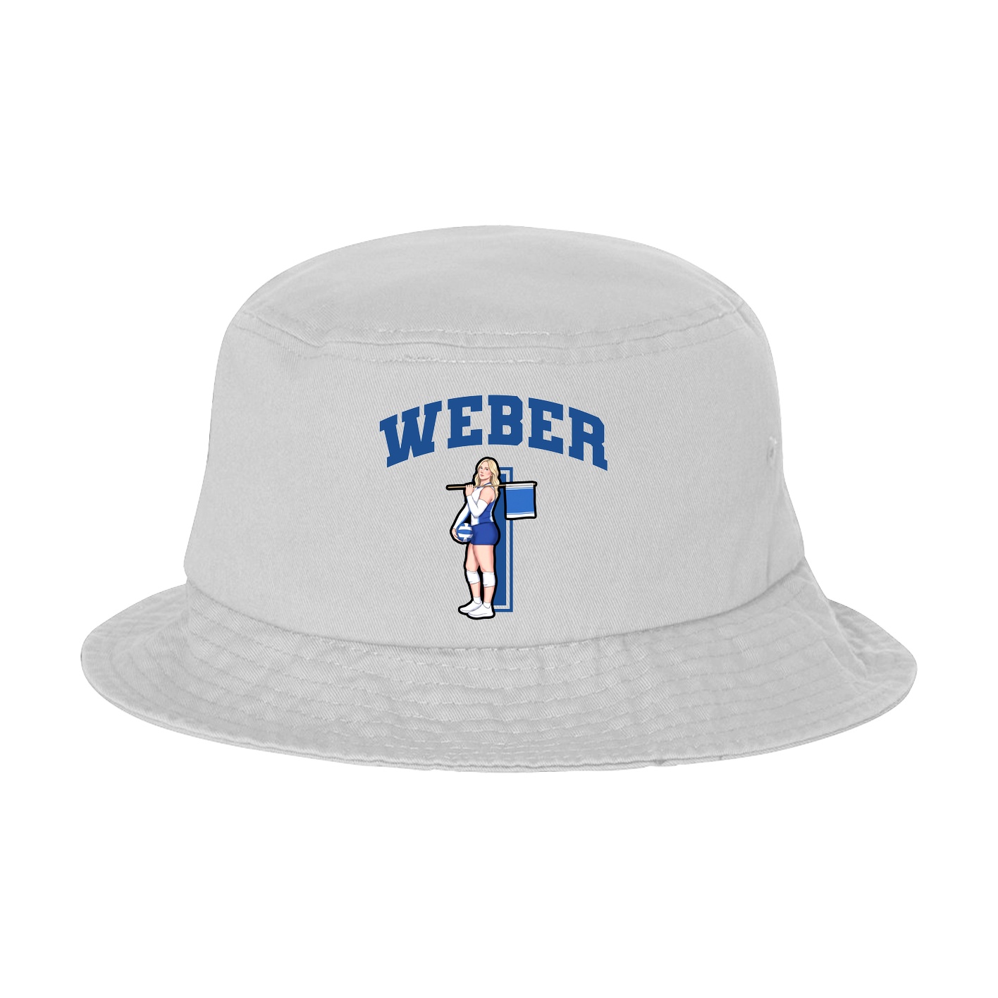 Bucket Cap — Number in White