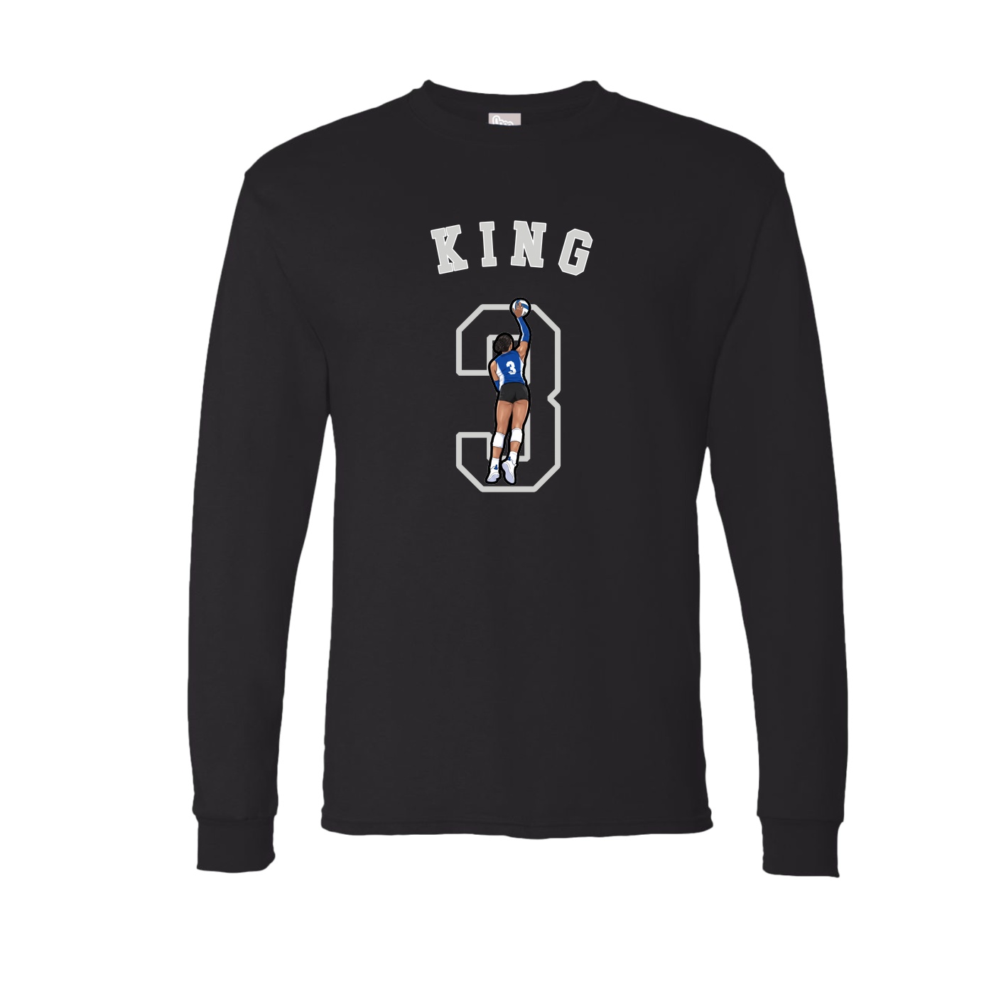 Long Sleeve Tee — Shirsey Arch in Black