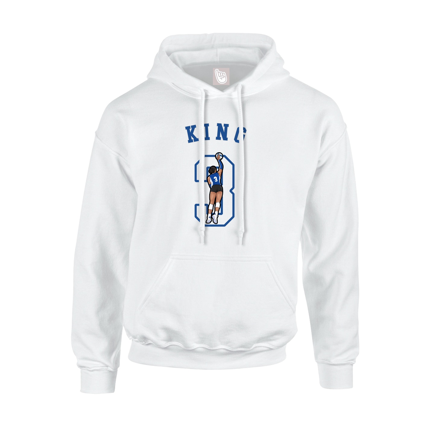 Hoodie — Shirsey Arch in White
