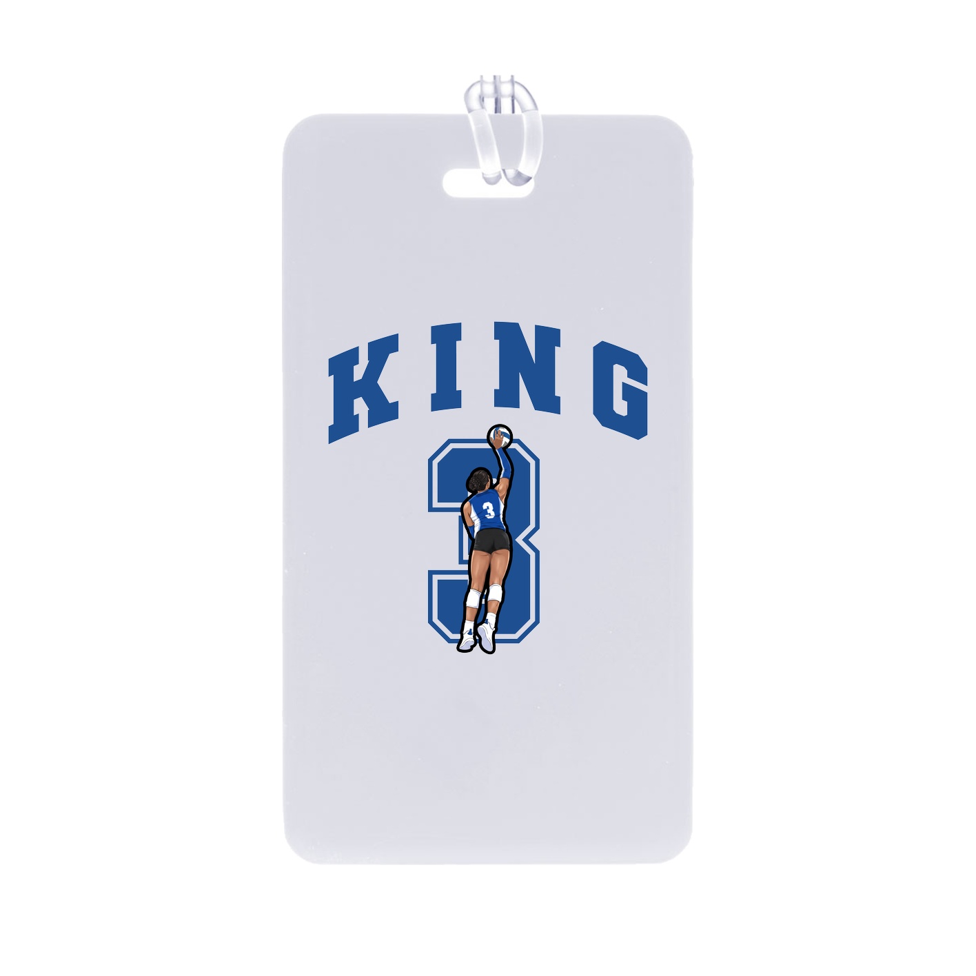 Bag Tag — Number in Classic