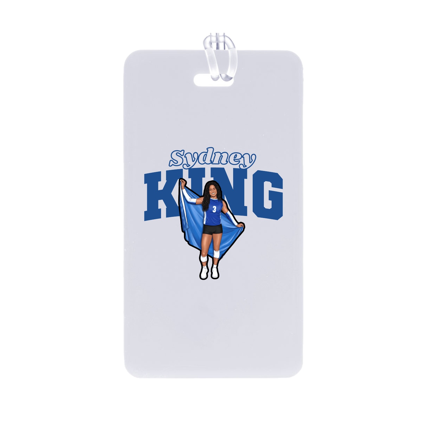 Bag Tag — Name Arch in Classic
