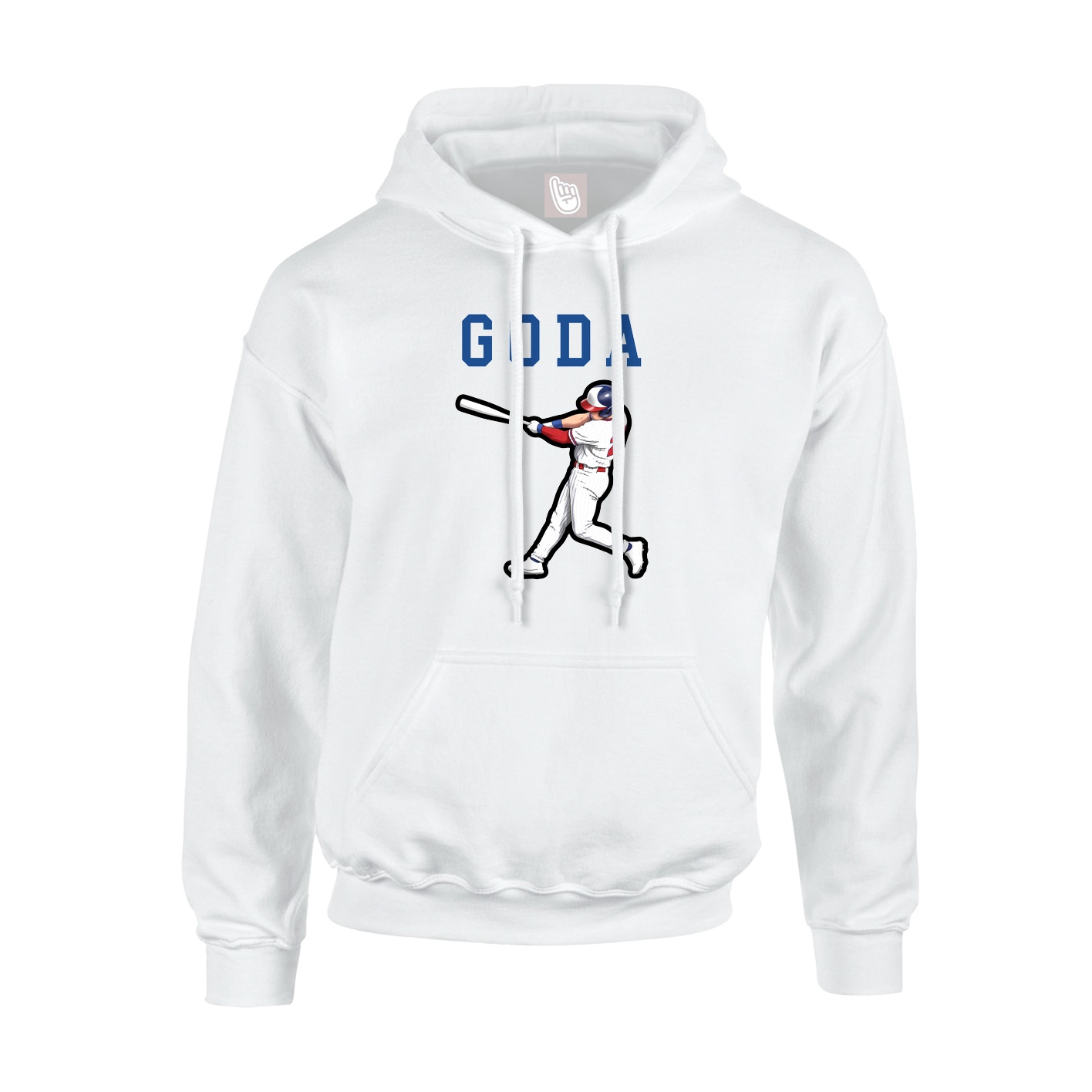 Hoodie — Shirsey in White