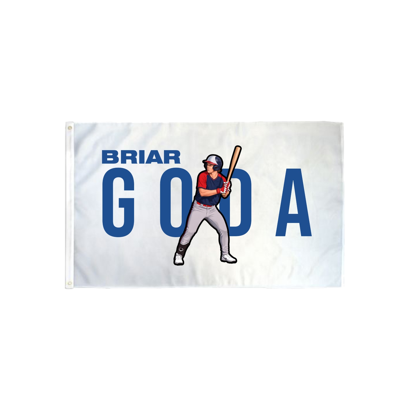 3x5 Flag — Player Name in Classic
