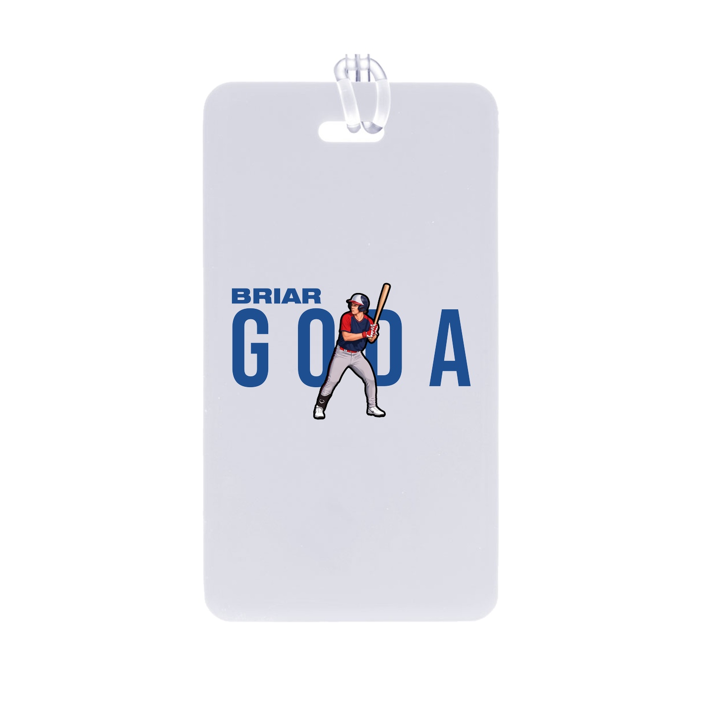 Bag Tag — Player Name in Classic