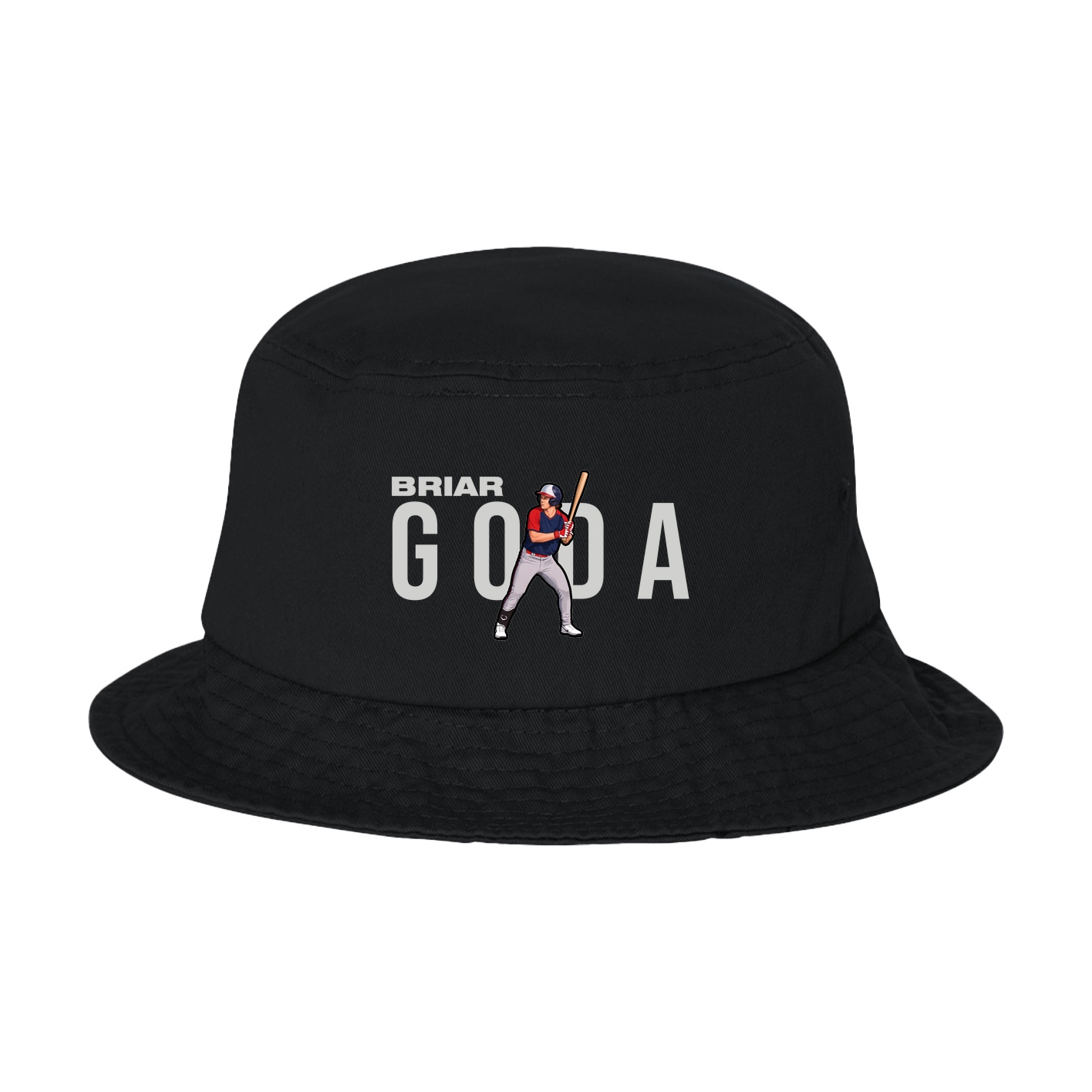 Bucket Cap — Player Name in Black