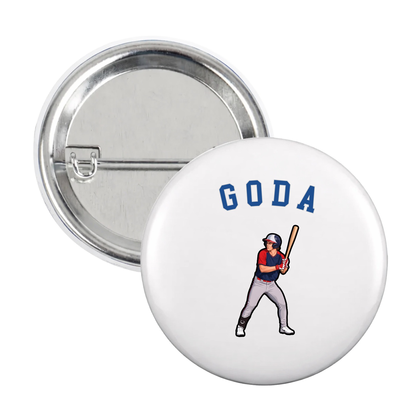 Game Day Button — Shirsey Arch in White