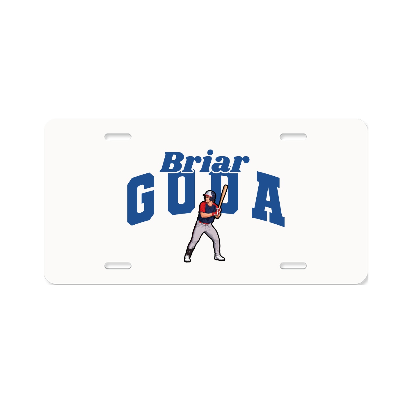 License Plate — Signature Arch in Classic