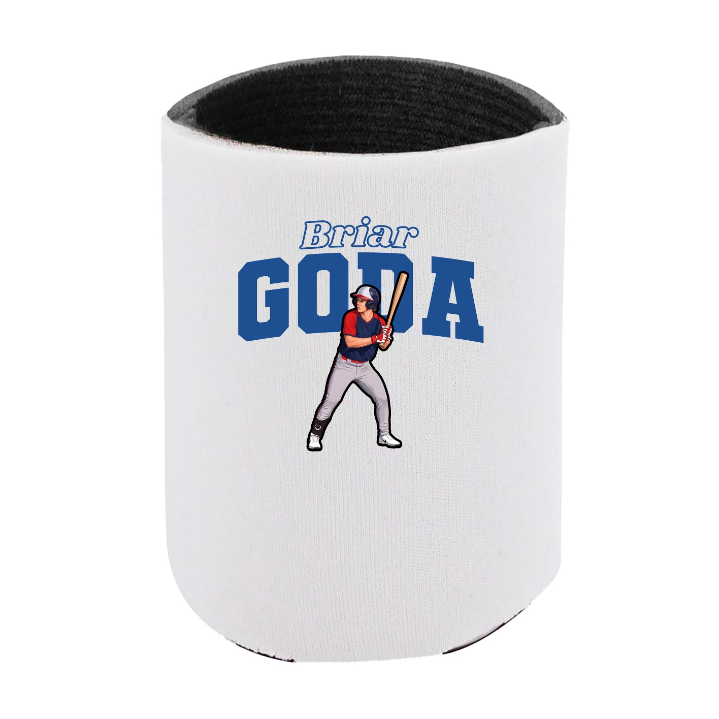 Can Holder — Name Arch in White