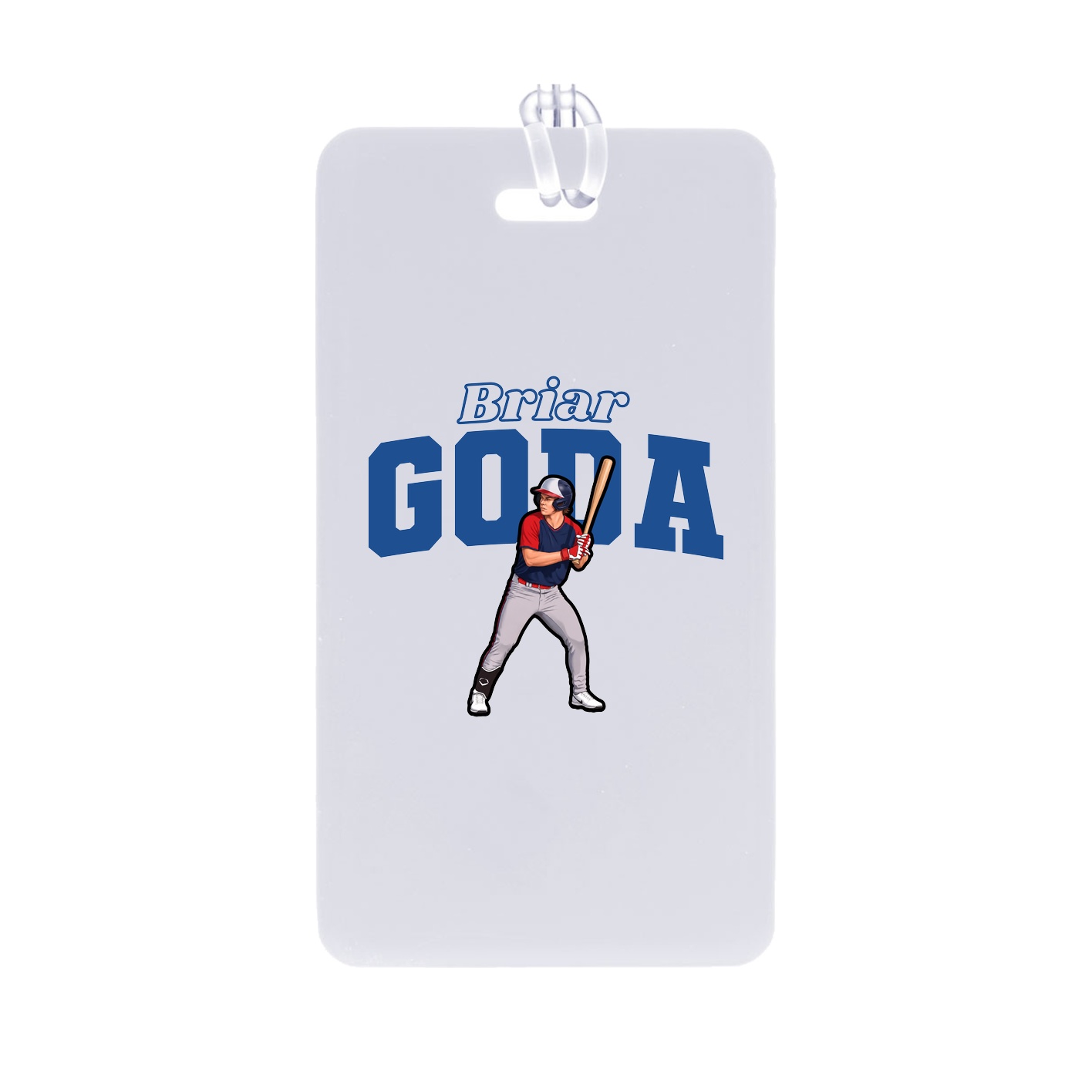 Bag Tag — Name Arch in Classic