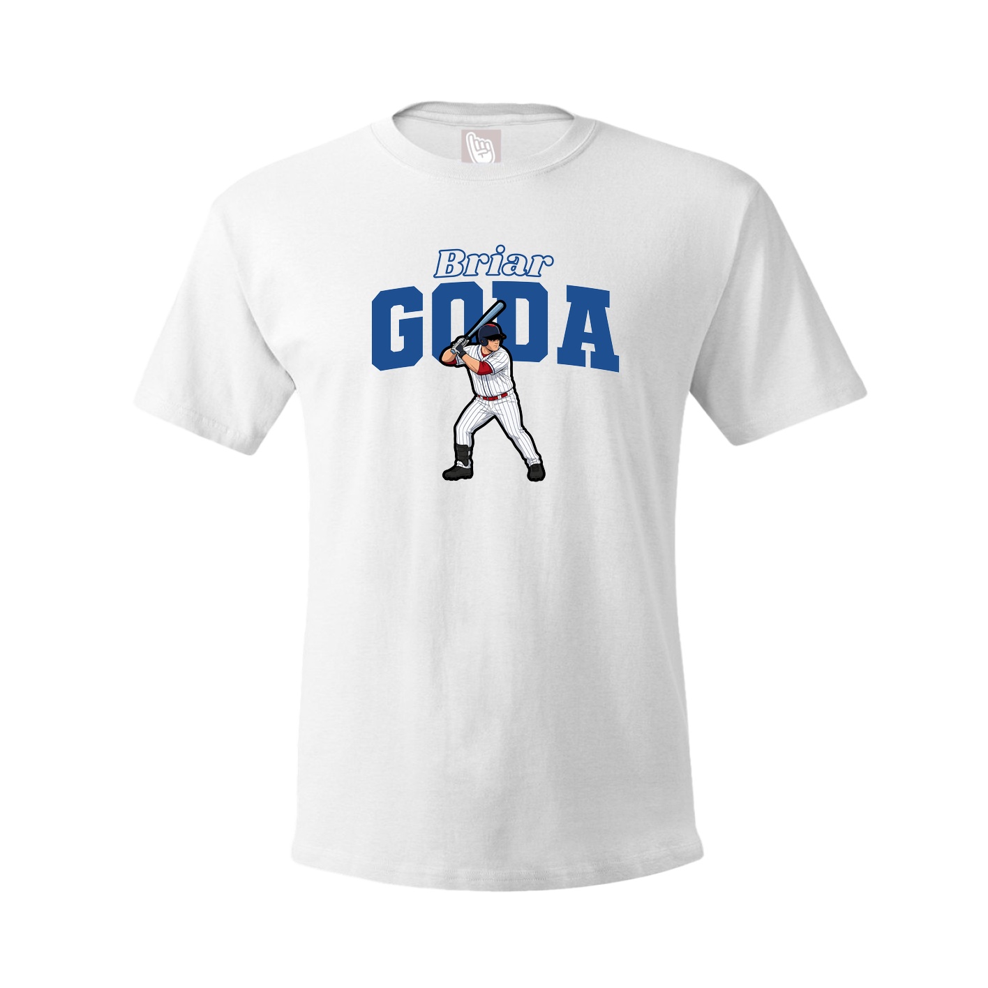 Tee — Name Arch in White