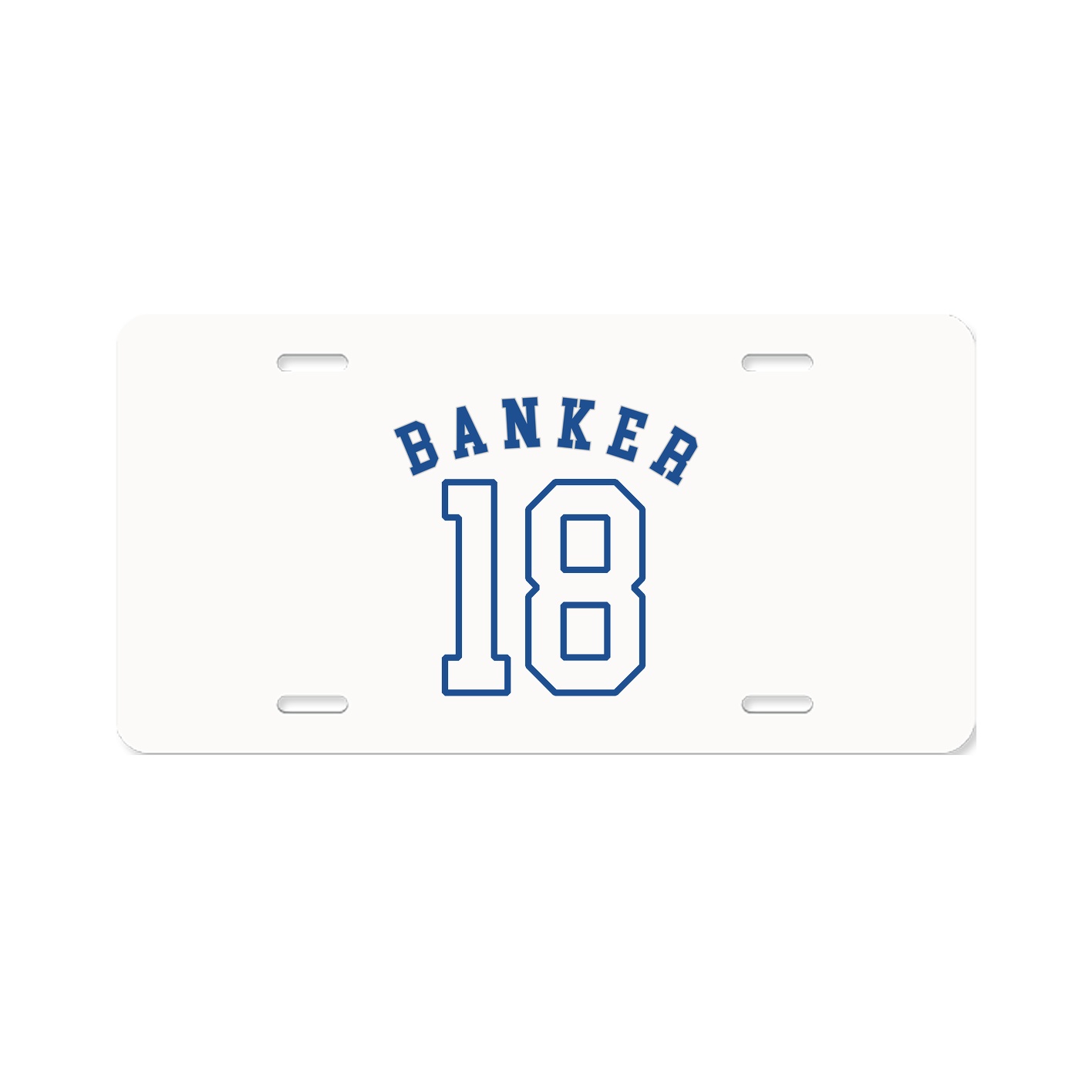 License Plate — Shirsey Arch in Classic