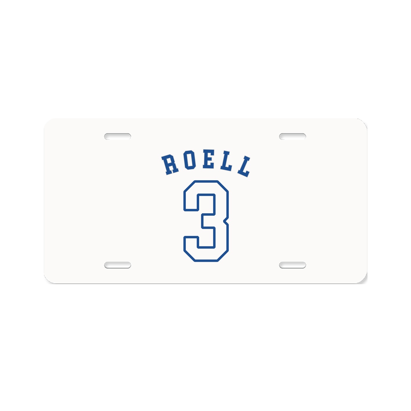 License Plate — Shirsey Arch in Classic