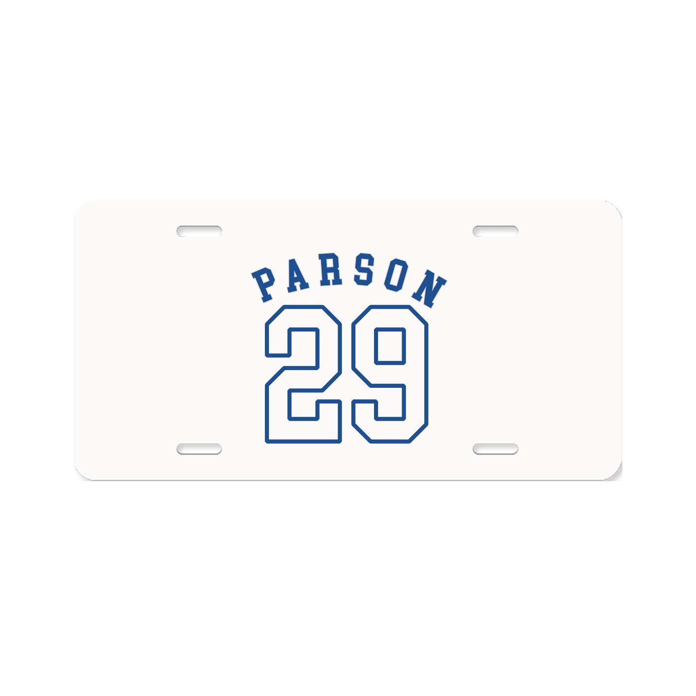 License Plate — Shirsey Arch in Classic