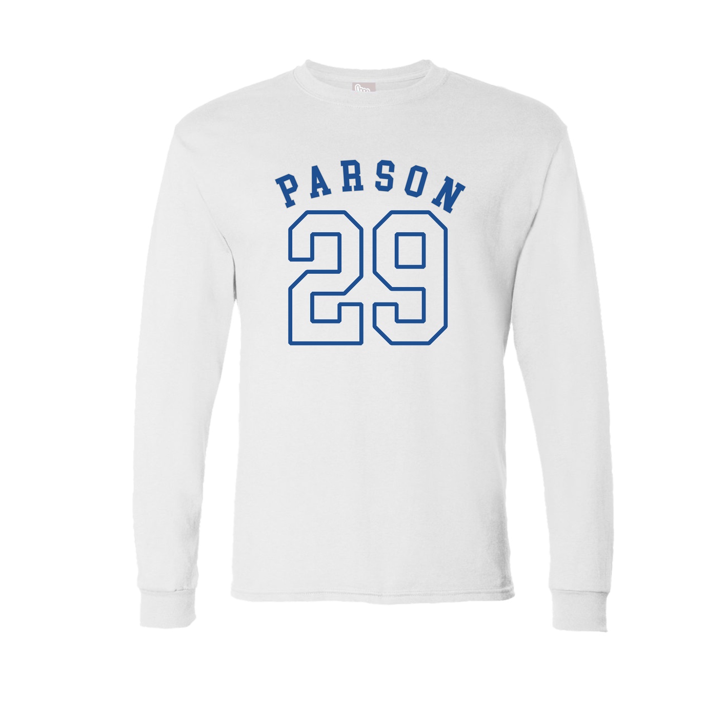 Long Sleeve Tee — Shirsey Arch in White