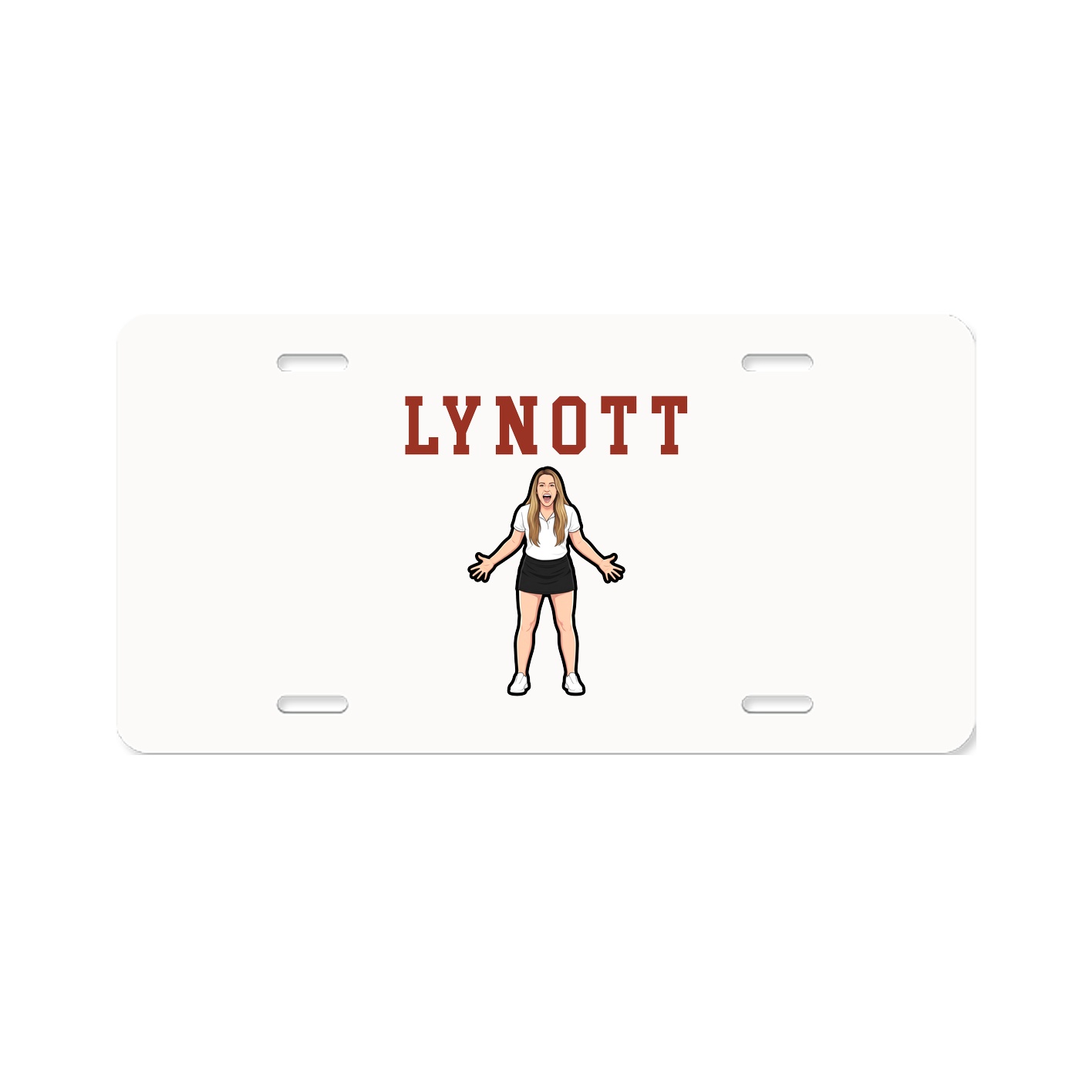 License Plate — Shirsey in Classic