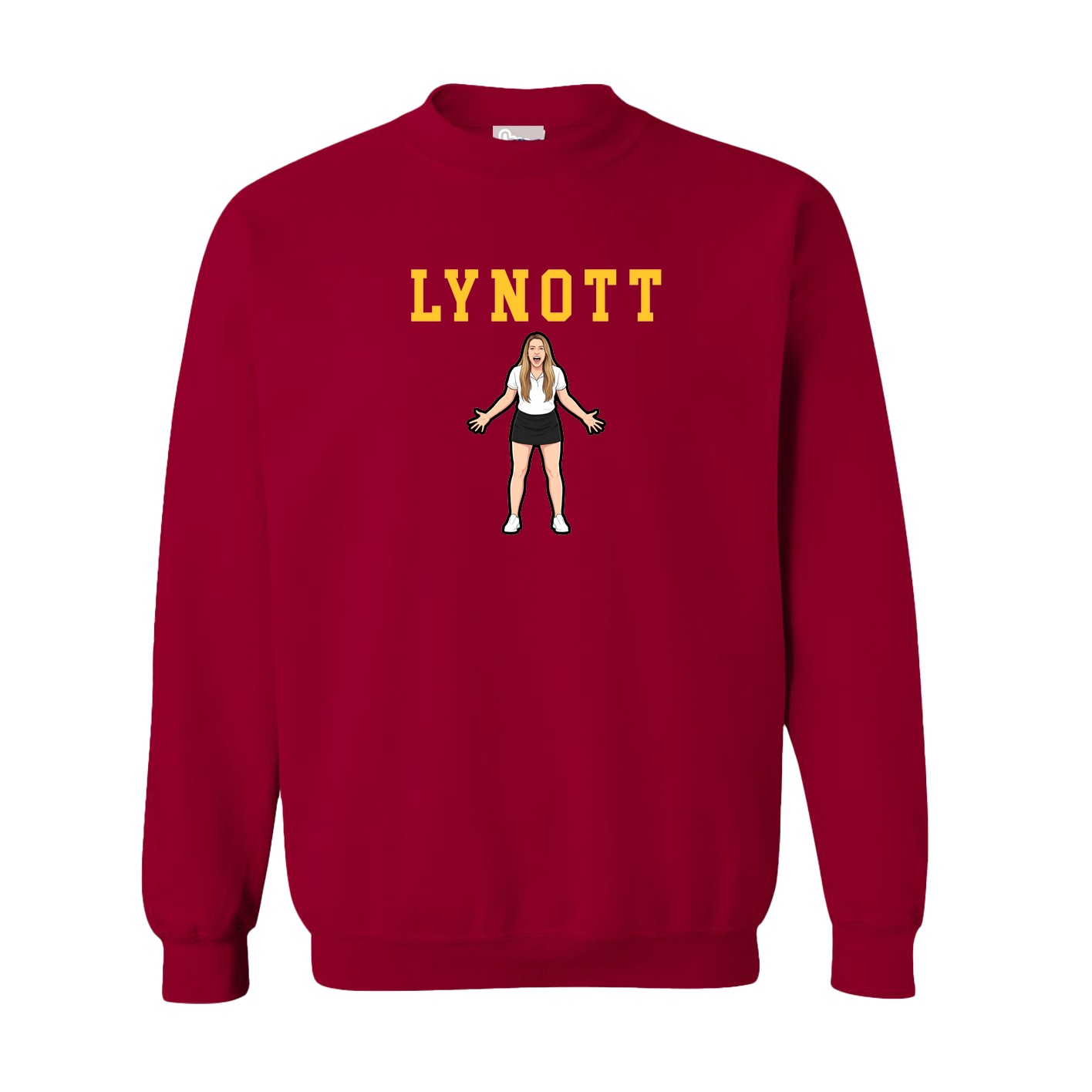 Fleece Crew — Shirsey in Cardinal