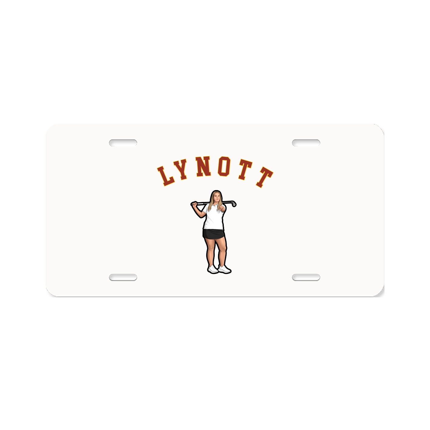 License Plate — Shirsey Arch in Classic