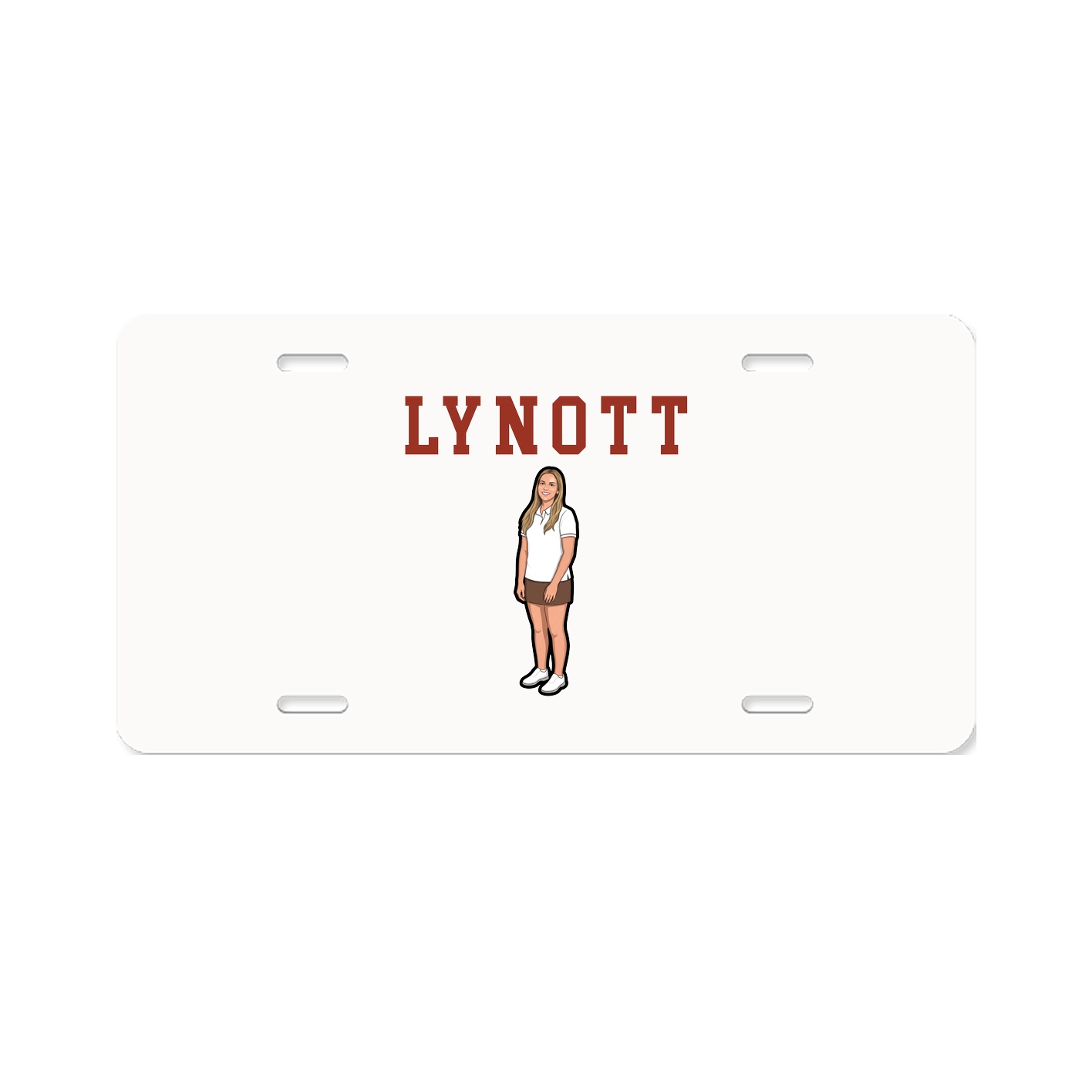 License Plate — Shirsey in Classic
