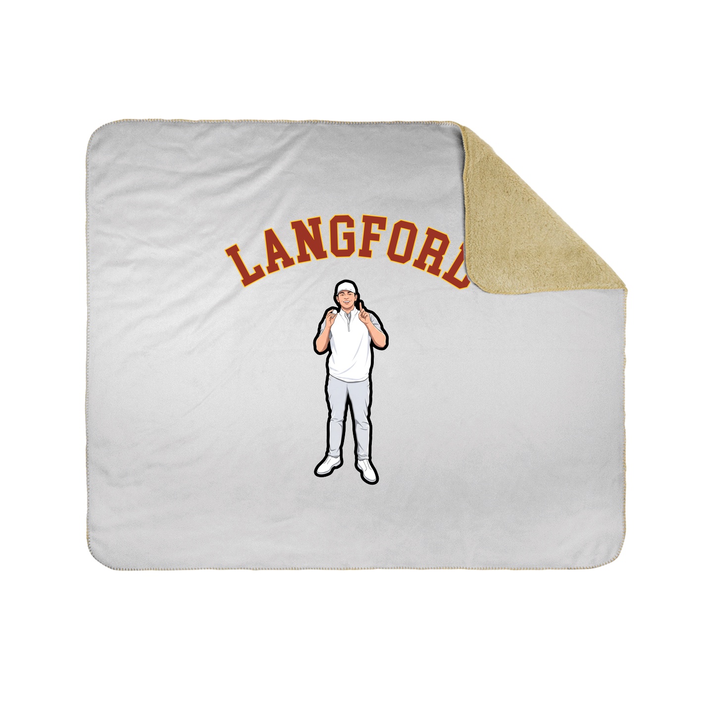 Throw Blanket — Shirsey Arch in White