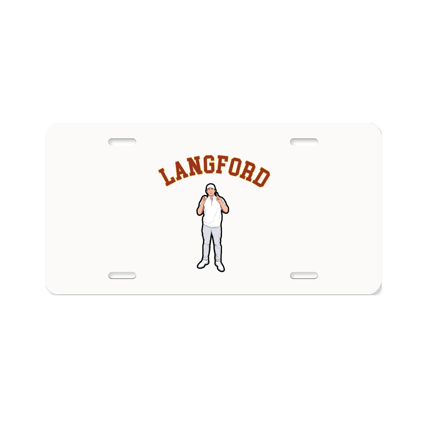 License Plate — Shirsey Arch in Classic