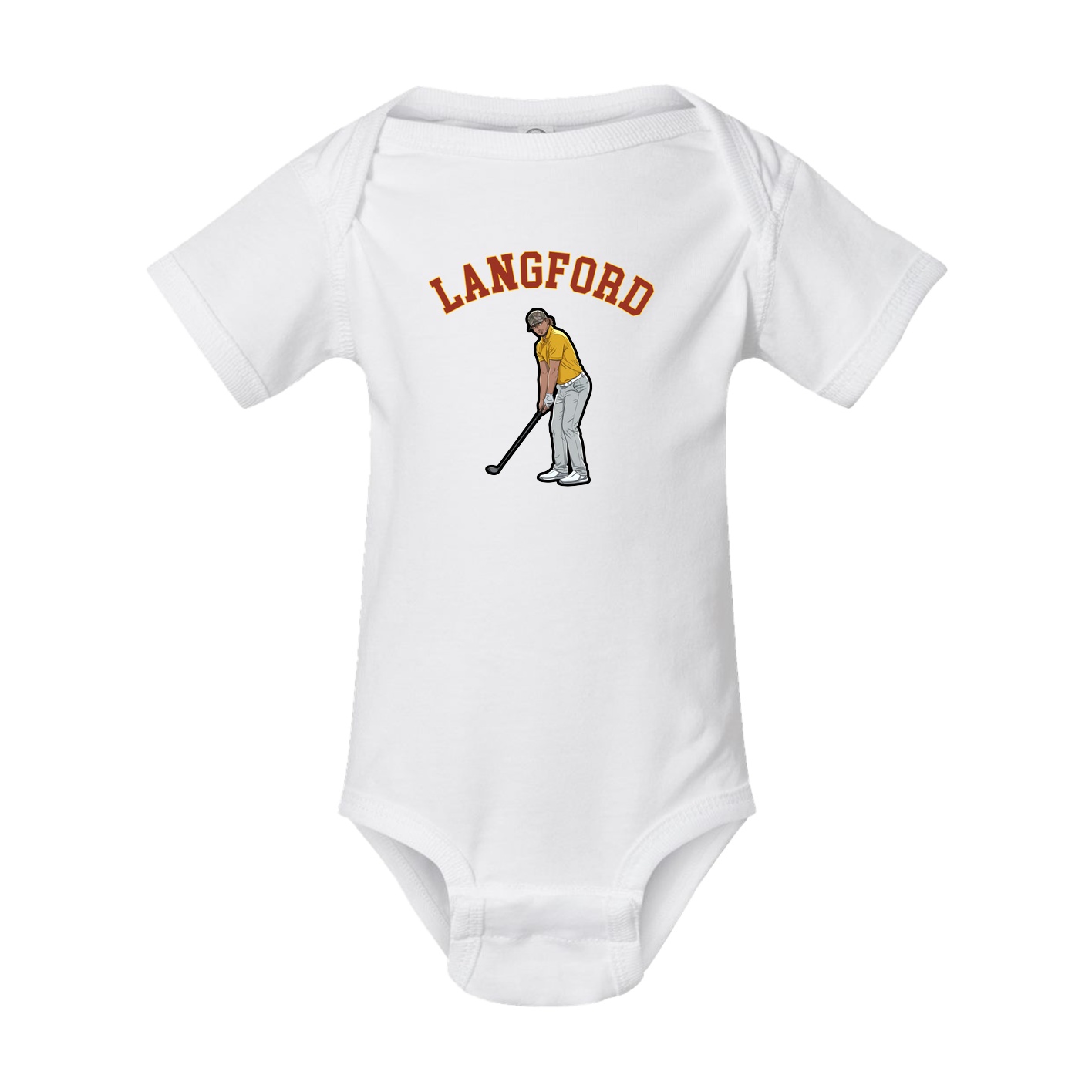Baby Onesie — Shirsey Arch in White